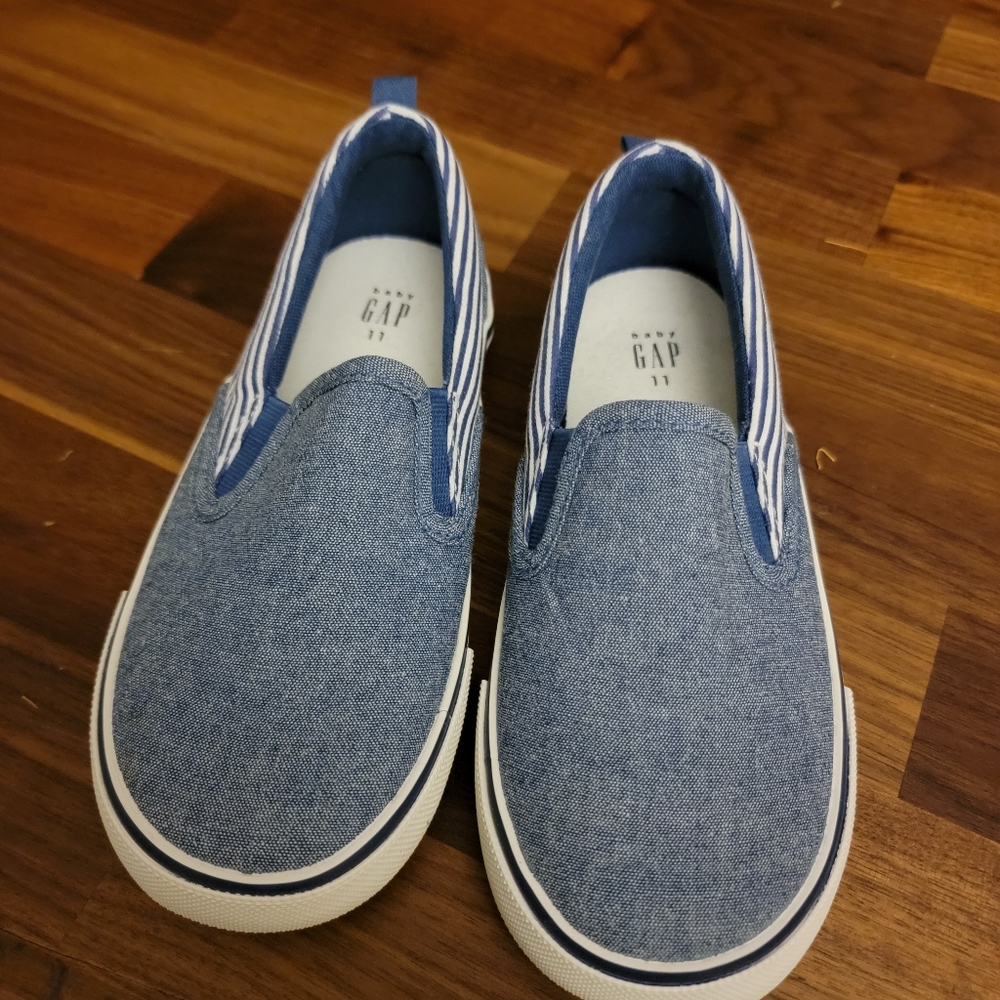 GAP Boy's Chambray Slip On Shoes